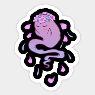 Blushing Boo Sticker